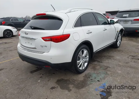 2015 Infiniti Qx70 z USA, uszkodzony, nr VIN JN8CS1MU0FM380926